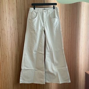 Free people wide leg jeans